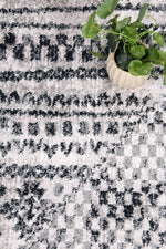 Layla Tribal Charcoal Rug - The Rugs