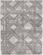 Bliss Grey Geometric Rug