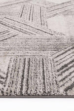 Bliss Grey Geometric Rug