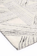 Bliss Light Grey Geometric Rug