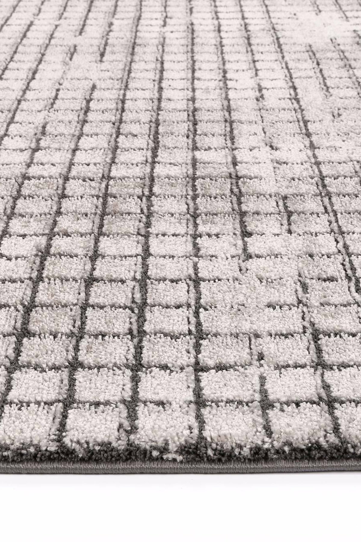 Bliss Grey Cubic Rug