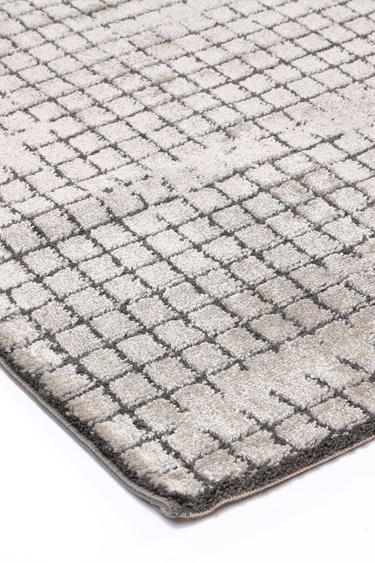 Bliss Grey Cubic Rug