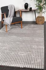 Bliss Grey Cubic Rug