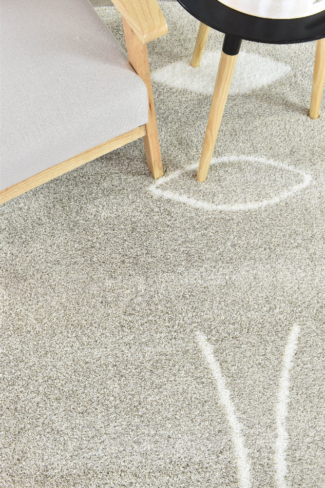 Zen Serenity Beige Brown Contemporary Rug, [cheapest rugs online], [au rugs], [rugs australia]