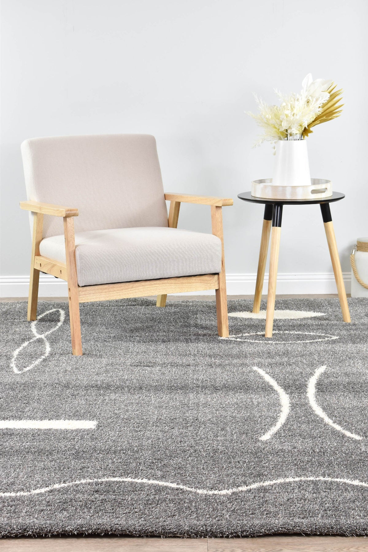 Zen Serenity Grey Contemporary Rug, [cheapest rugs online], [au rugs], [rugs australia]