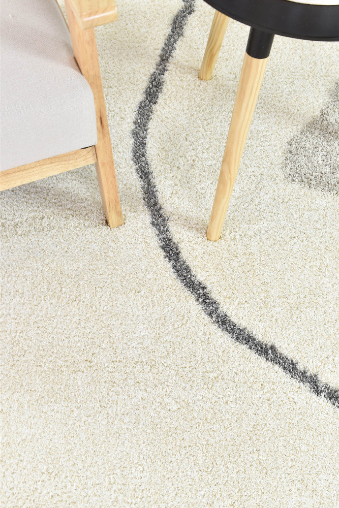 Zen Serenity Cream Contemporary Rug, [cheapest rugs online], [au rugs], [rugs australia]
