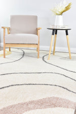 Zen Serenity Cream Contemporary Rug, [cheapest rugs online], [au rugs], [rugs australia]
