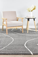 Zen Serenity Grey Ripple Rug, [cheapest rugs online], [au rugs], [rugs australia]