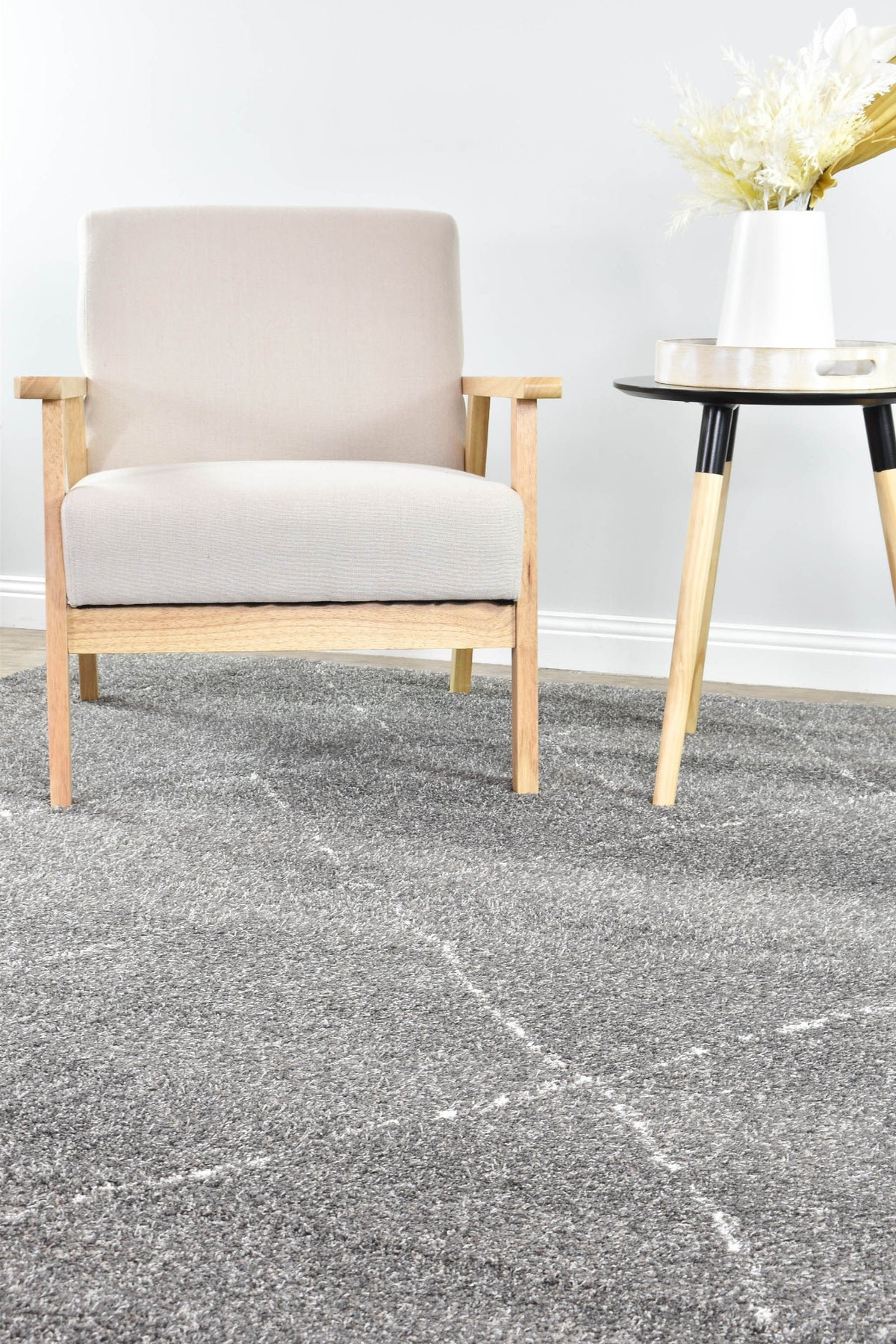 Zen Serenity Grey Diamond Rug, [cheapest rugs online], [au rugs], [rugs australia]