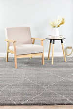 Zen Serenity Grey Diamond Rug, [cheapest rugs online], [au rugs], [rugs australia]