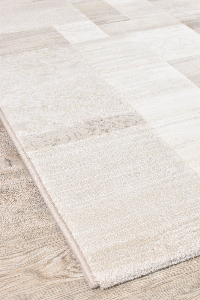 Zenith Washed Neutral Beige Patchwork Rug, [cheapest rugs online], [au rugs], [rugs australia]