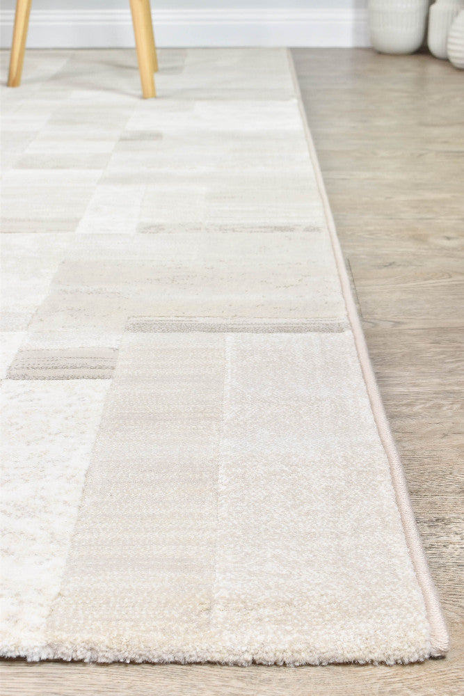 Zenith Washed Neutral Beige Patchwork Rug, [cheapest rugs online], [au rugs], [rugs australia]