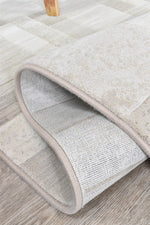 Zenith Washed Neutral Beige Patchwork Rug, [cheapest rugs online], [au rugs], [rugs australia]