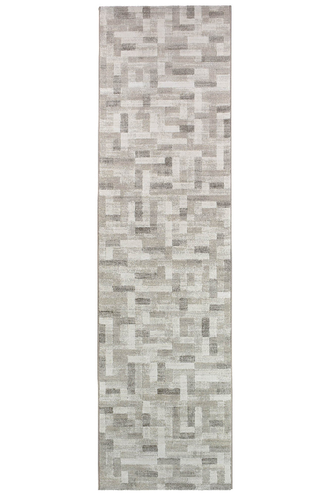 Zenith Cream Neutral Beige Patchwork Rug, [cheapest rugs online], [au rugs], [rugs australia]