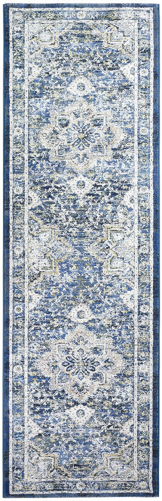 Zenith Blue Transitional Runner Rug, [cheapest rugs online], [au rugs], [rugs australia]