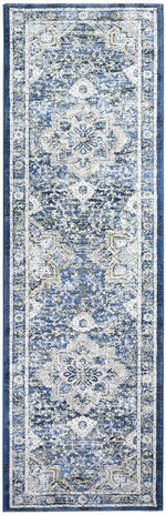 Zenith Blue Transitional Runner Rug, [cheapest rugs online], [au rugs], [rugs australia]