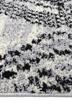 Cassandra Grey Boho Diamond Rug