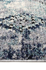 Cassandra Navy Blue Diamond Abstract Rug