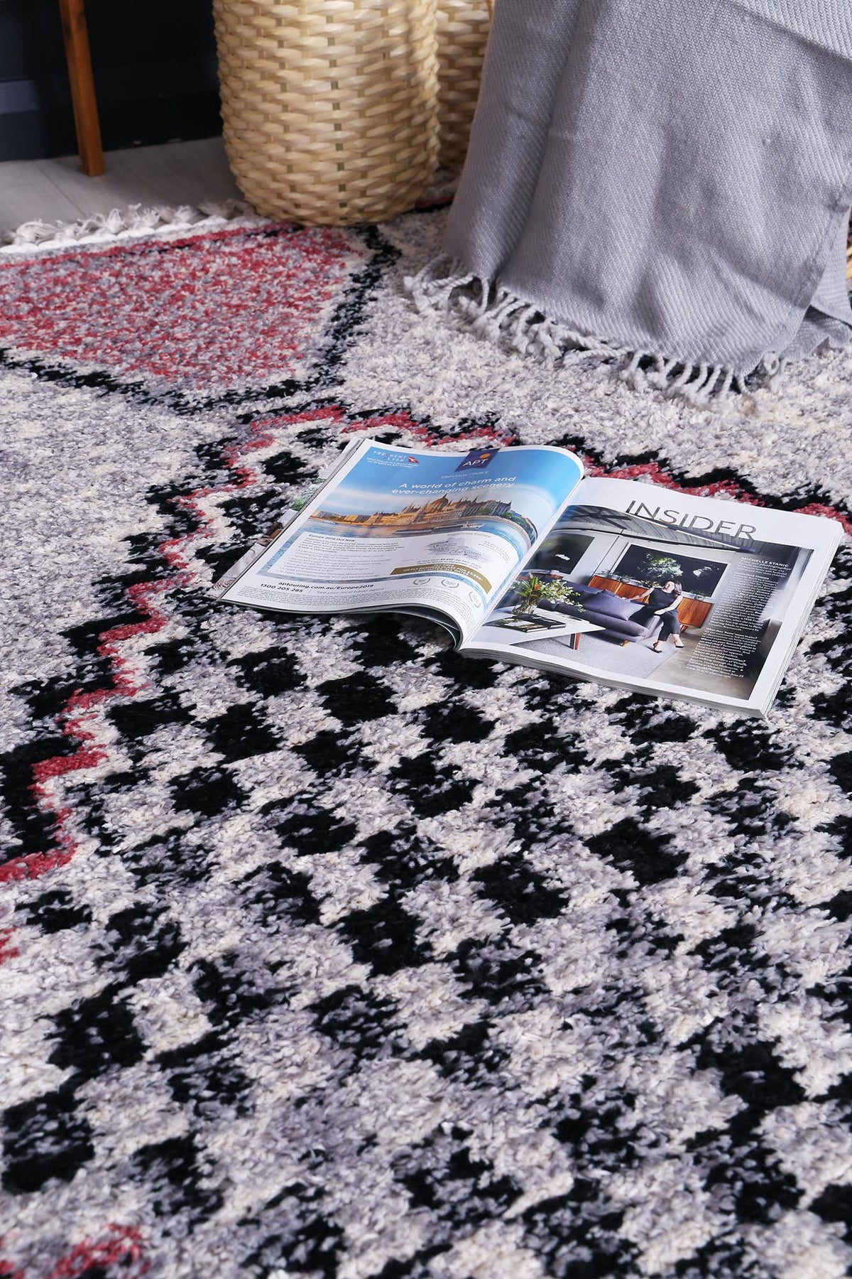 Cassandra Multi Pink Bohemian Rug