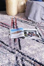 Cassandra Grey Muti Line Rug
