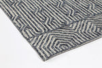 Hayes Tribal Black Light Grey Rug