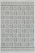 Hayes Criss Cross Light Grey Rug