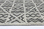 Hayes Criss Cross Light Grey Rug