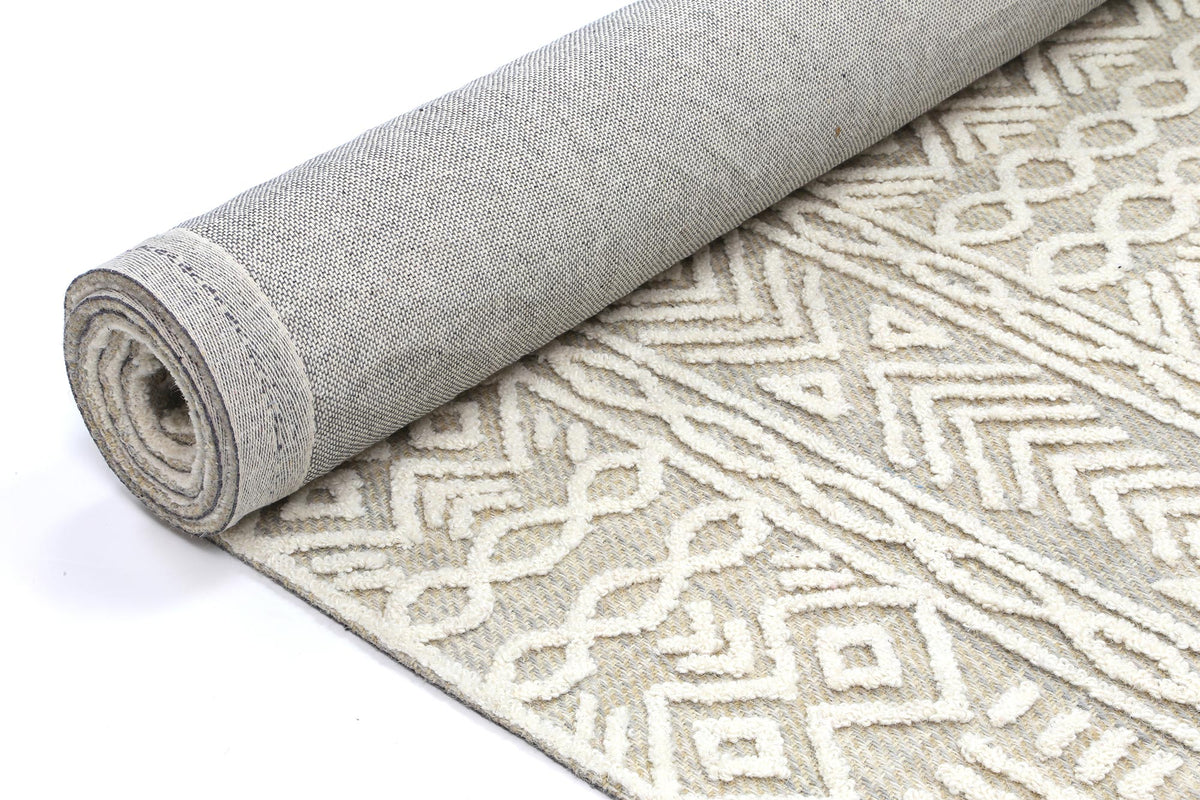Hayes Tribal Beige Rug