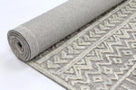 Hayes Tribal Light Grey Rug