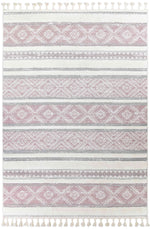 Gypsy Pink & Ivory Textured Tribal Rug, [cheapest rugs online], [au rugs], [rugs australia]