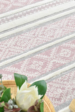 Gypsy Pink & Ivory Textured Tribal Rug, [cheapest rugs online], [au rugs], [rugs australia]