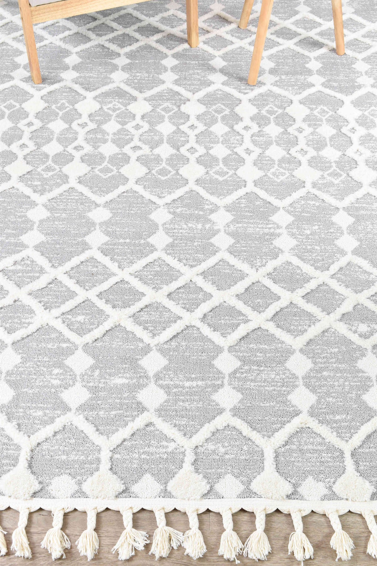 Gypsy Grey & Ivory Textured Tribal Rug, [cheapest rugs online], [au rugs], [rugs australia]