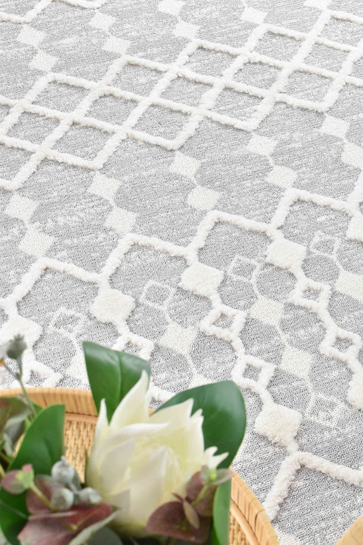Gypsy Grey & Ivory Textured Tribal Rug, [cheapest rugs online], [au rugs], [rugs australia]