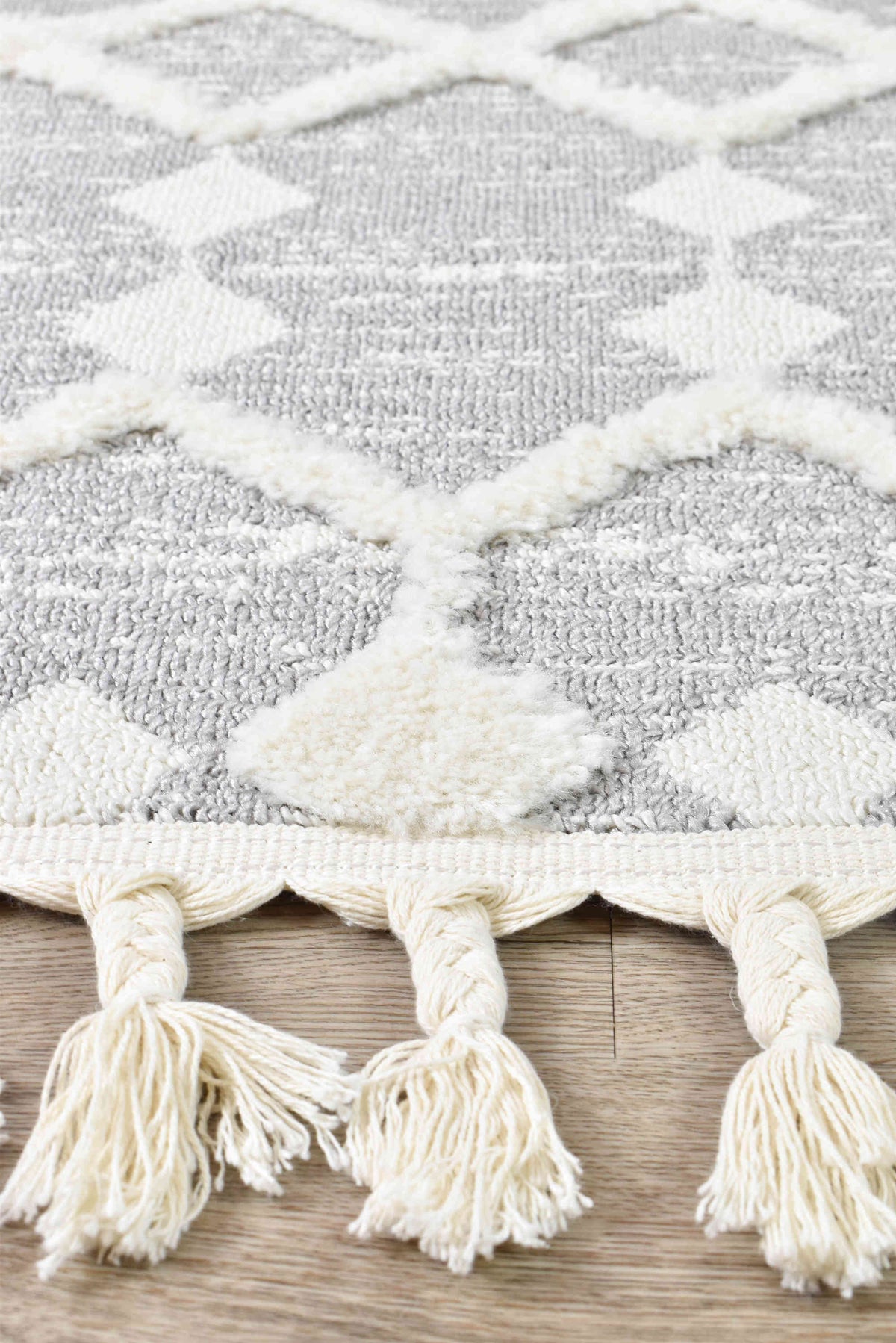 Gypsy Grey & Ivory Textured Tribal Rug, [cheapest rugs online], [au rugs], [rugs australia]