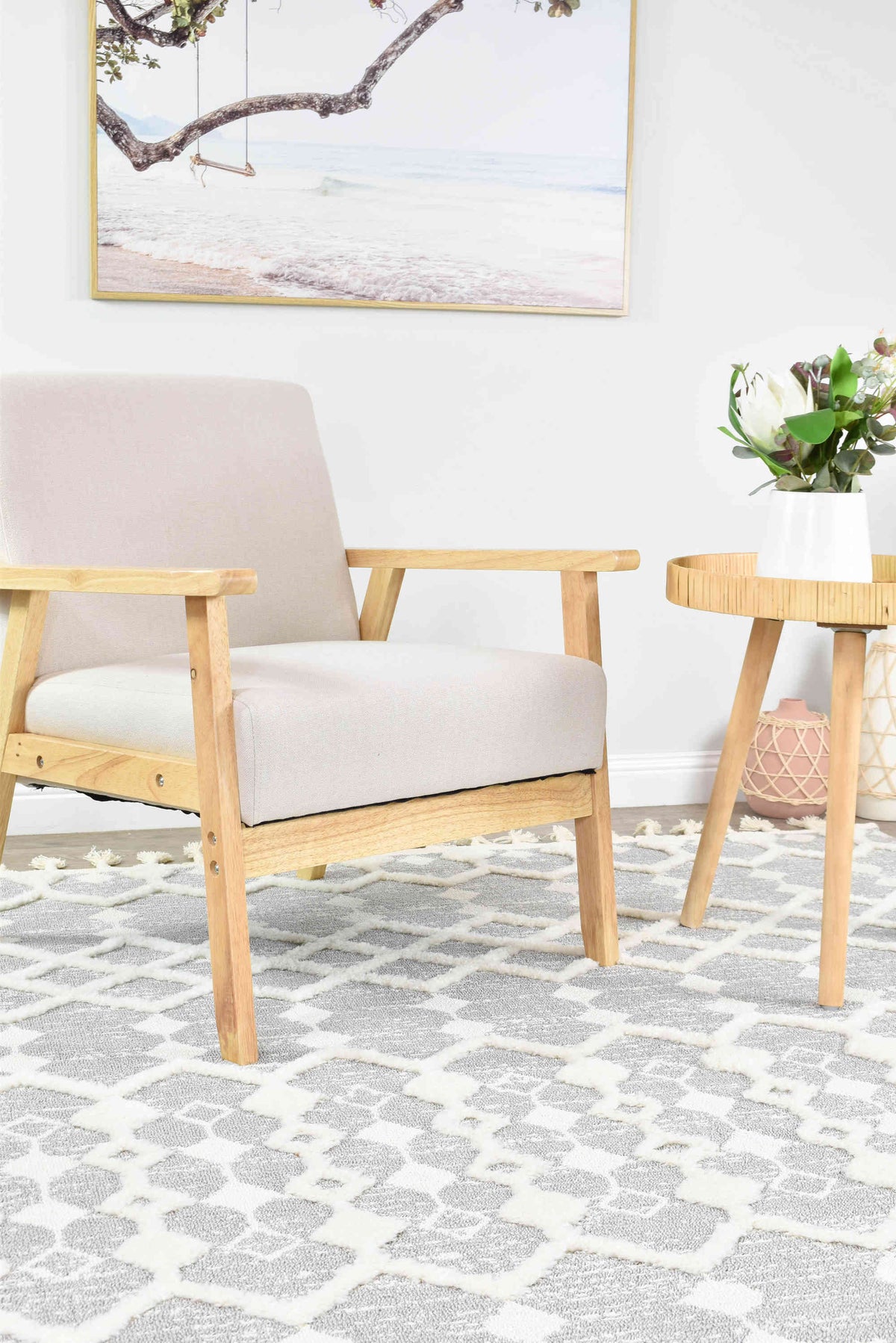 Gypsy Grey & Ivory Textured Tribal Rug, [cheapest rugs online], [au rugs], [rugs australia]