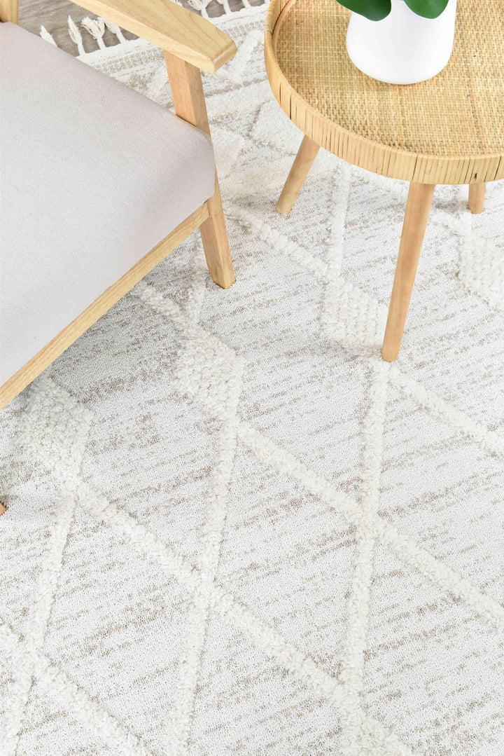 Gypsy Neutral & Ivory Textured Tribal Rug, [cheapest rugs online], [au rugs], [rugs australia]