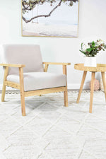 Gypsy Neutral & Ivory Textured Tribal Rug, [cheapest rugs online], [au rugs], [rugs australia]
