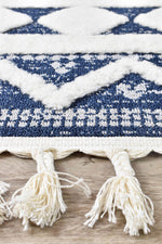 Gypsy Navy & Ivory Textured Tribal Rug, [cheapest rugs online], [au rugs], [rugs australia]