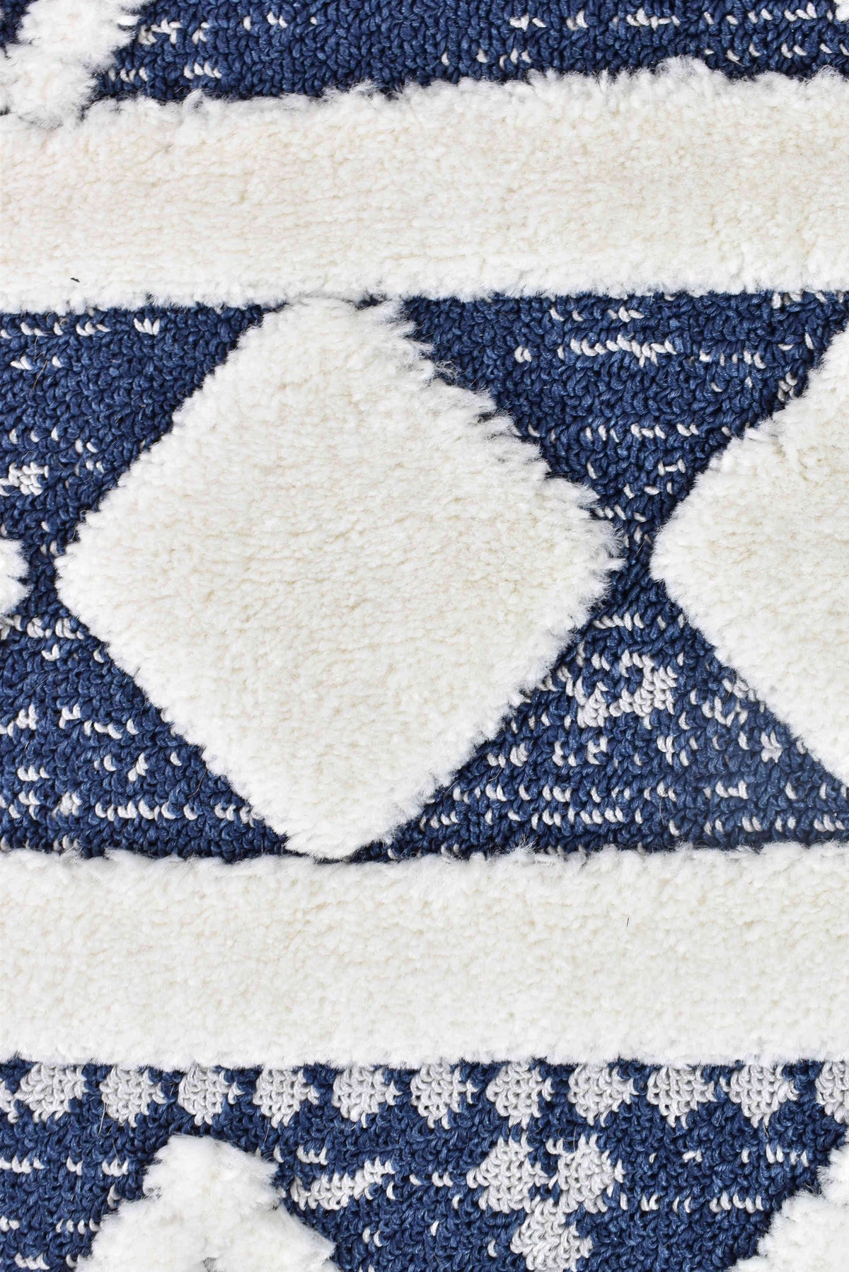 Gypsy Navy & Ivory Textured Tribal Rug, [cheapest rugs online], [au rugs], [rugs australia]