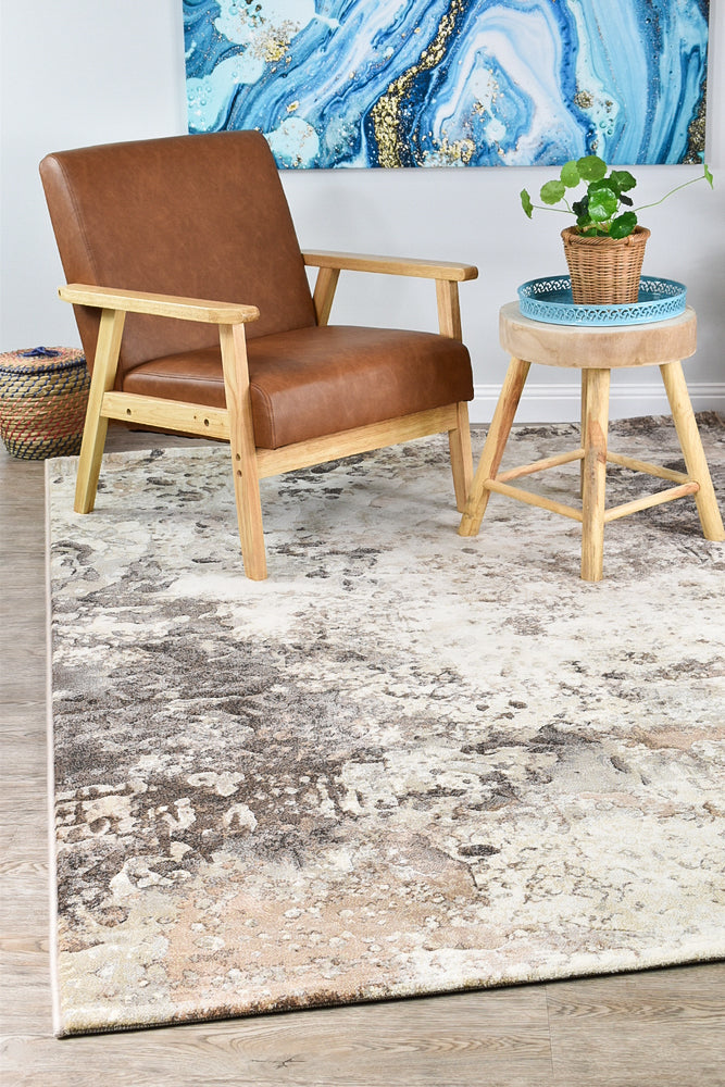 Zenith Beige Brown Abstract Rug, [cheapest rugs online], [au rugs], [rugs australia]