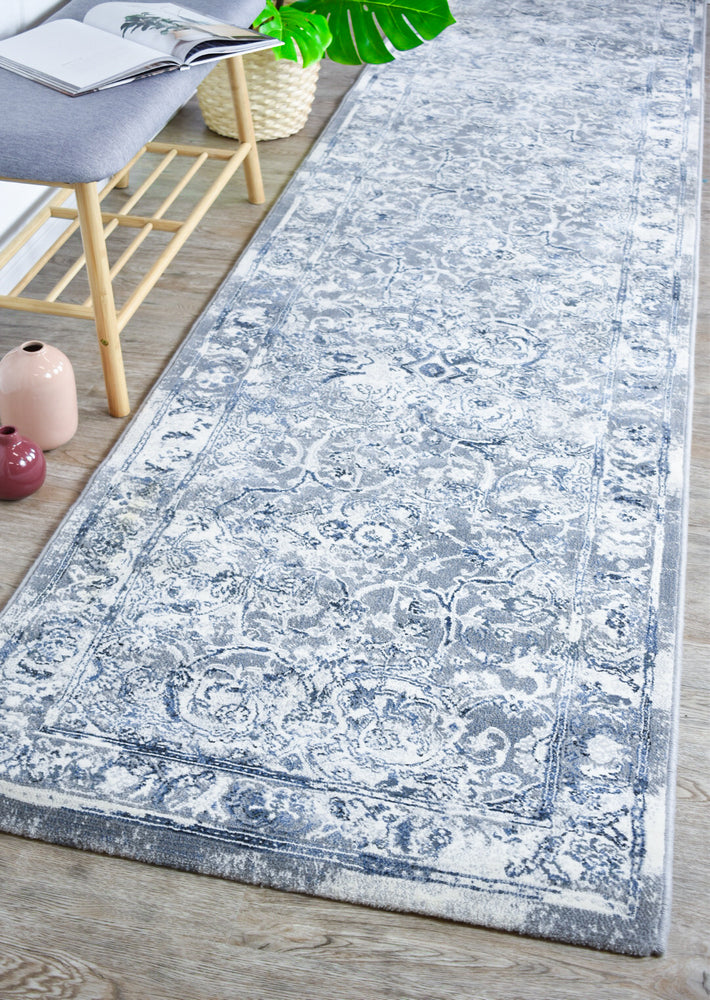 Zenith Blue Silver Grey Transitional Rug, [cheapest rugs online], [au rugs], [rugs australia]