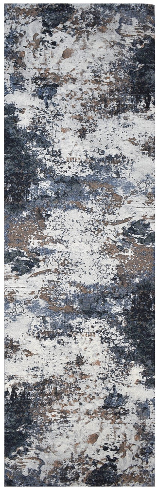 Zenith Silver Grey Blue Abstract Rug, [cheapest rugs online], [au rugs], [rugs australia]