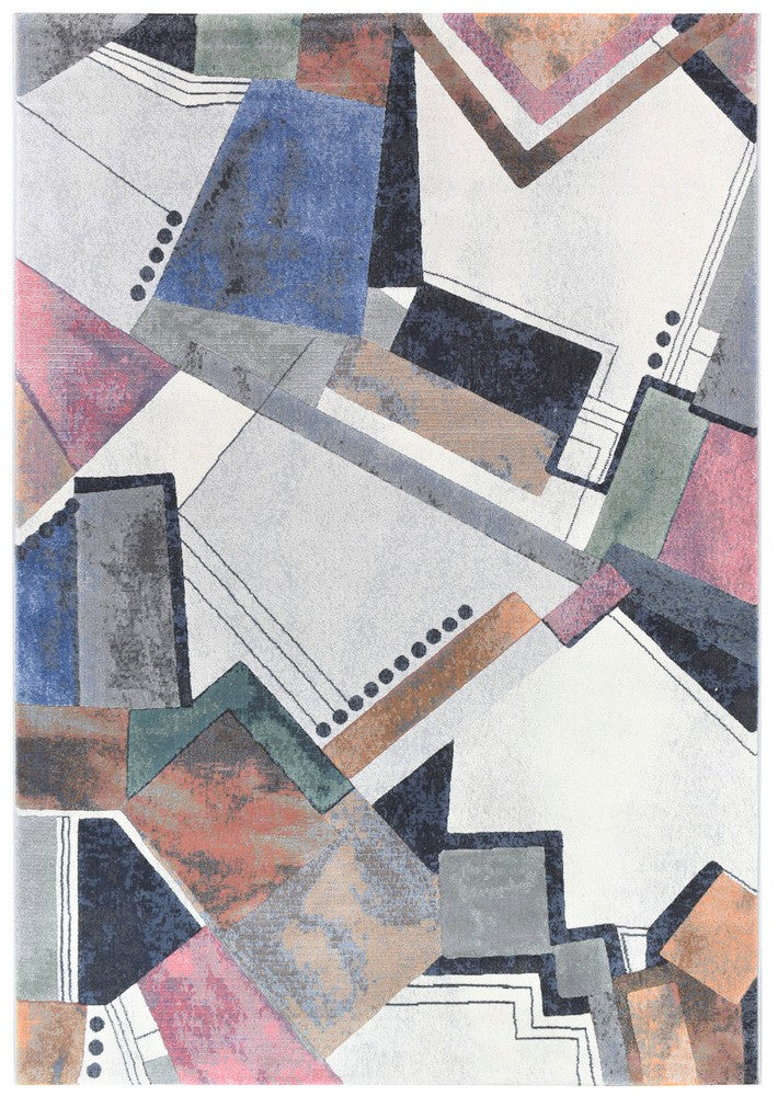 Zenith Multi Geometric Modern Rug, [cheapest rugs online], [au rugs], [rugs australia]