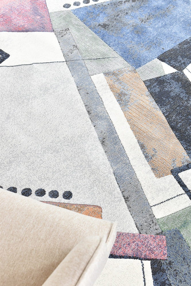 Zenith Multi Geometric Modern Rug, [cheapest rugs online], [au rugs], [rugs australia]