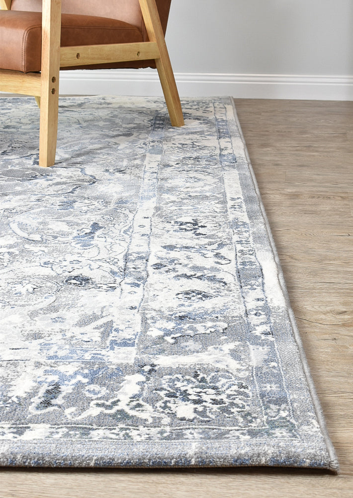 Zenith Blue Silver Grey Transitional Rug, [cheapest rugs online], [au rugs], [rugs australia]