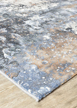 Zenith Silver Grey Blue Abstract Rug, [cheapest rugs online], [au rugs], [rugs australia]