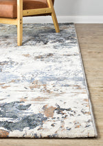 Zenith Silver Grey Blue Abstract Rug, [cheapest rugs online], [au rugs], [rugs australia]