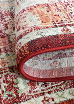 Zenith Red Green Ivory Traditional Rug, [cheapest rugs online], [au rugs], [rugs australia]