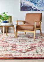 Zenith Red Green Ivory Traditional Rug, [cheapest rugs online], [au rugs], [rugs australia]