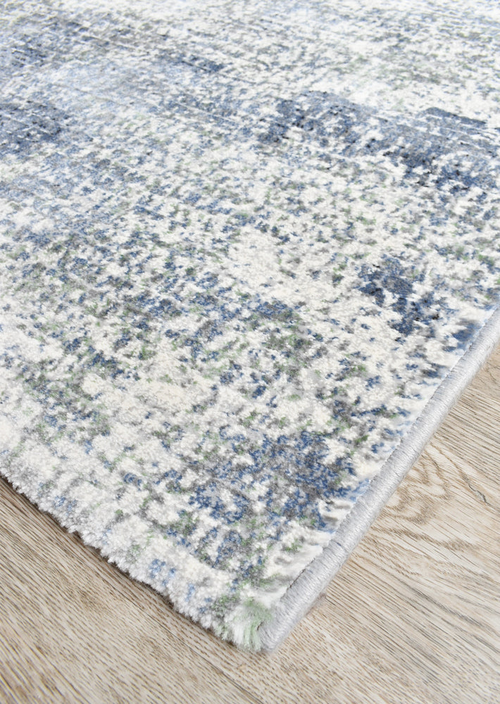 Zenith Blue Abstract Runner Rug, [cheapest rugs online], [au rugs], [rugs australia]